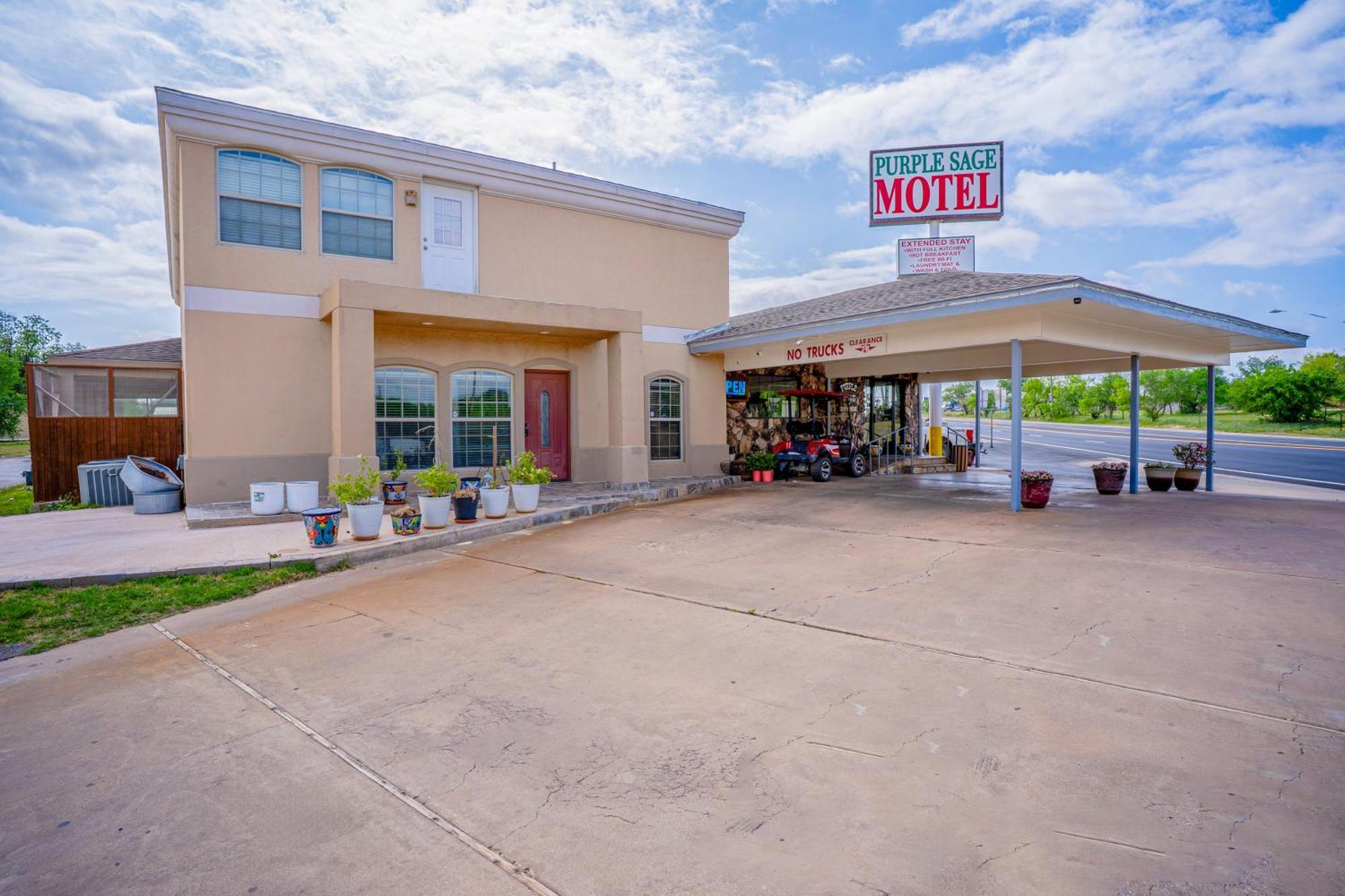 Purple Sage By Oyo Snyder Tx Motel Exterior photo